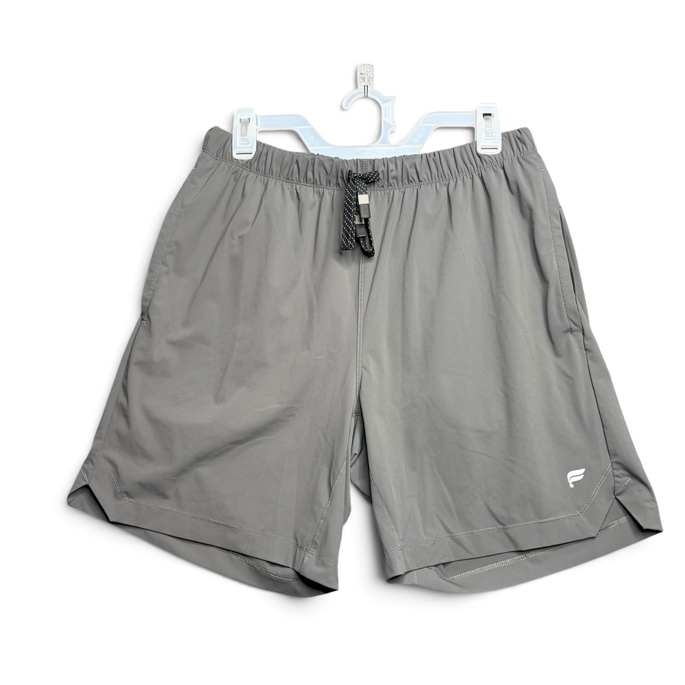 Fabletics Onyx Gray The One Short 7 in inseam Mens Large Unlined Athletic Gym